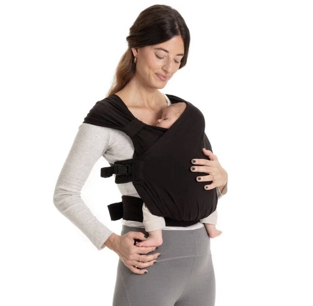 Boba Bliss 2-in-1 Hybrid buckle Wrap - Black